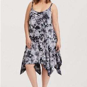 Torrid Midi Jersey Trapeze Dress